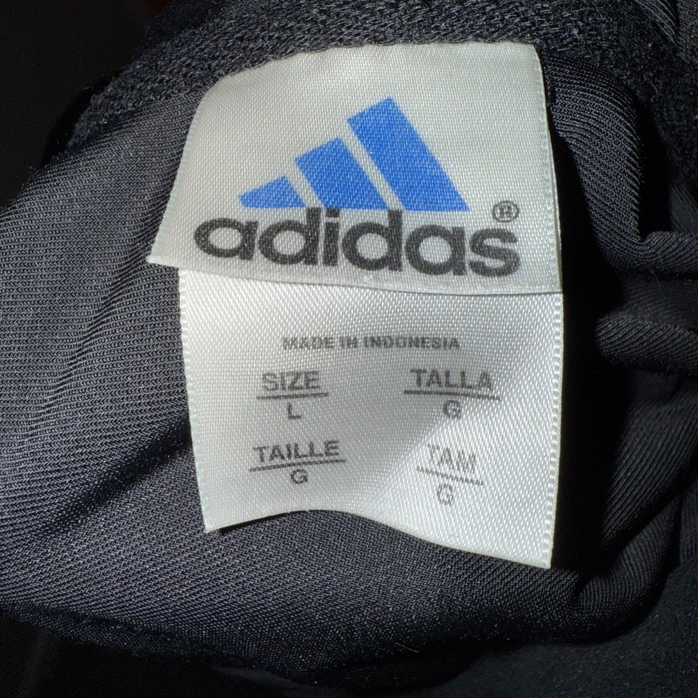 Suede adidas zip up
